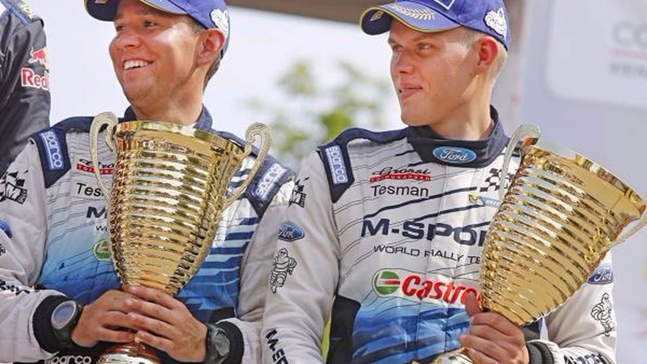 Podestplatz überwältigt Tänak