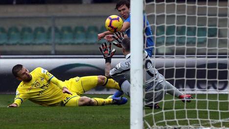 Allein im Spiel zwischen Chievo Verona und der Fiorentina fielen sieben Tore