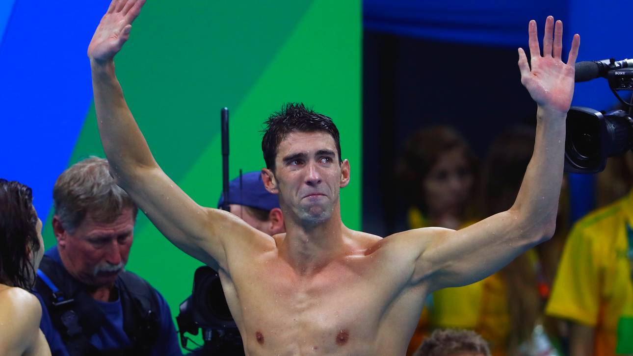 Phelps verabschiedet sich mit 23. Gold