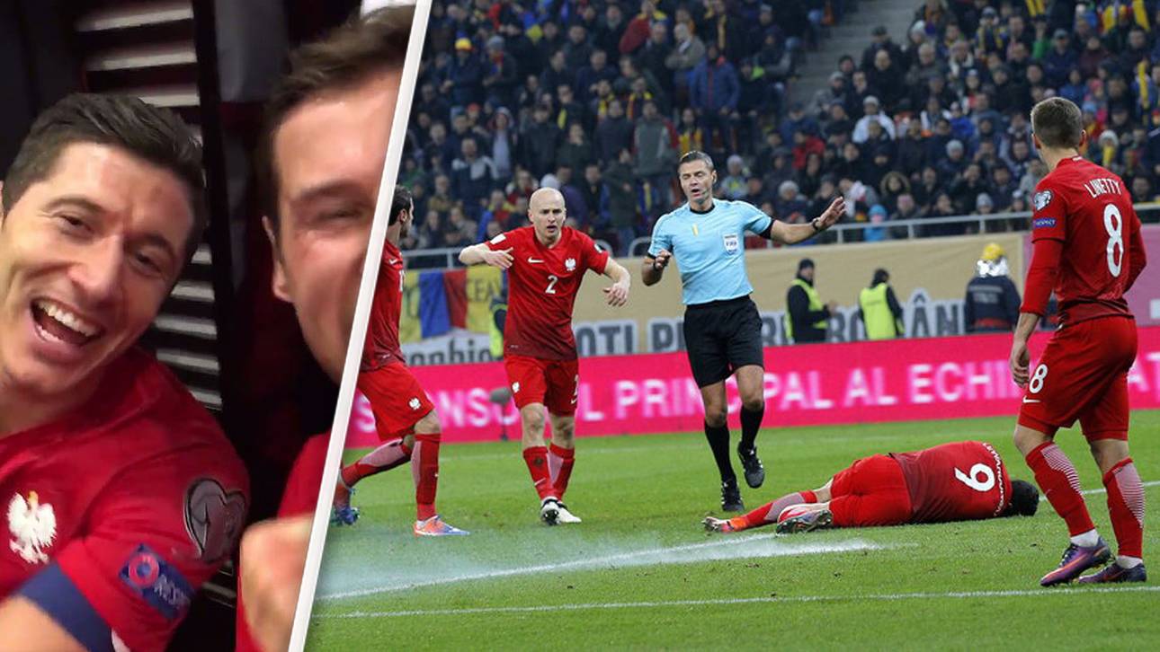 Lewy steckt Böller-Attacke gut weg