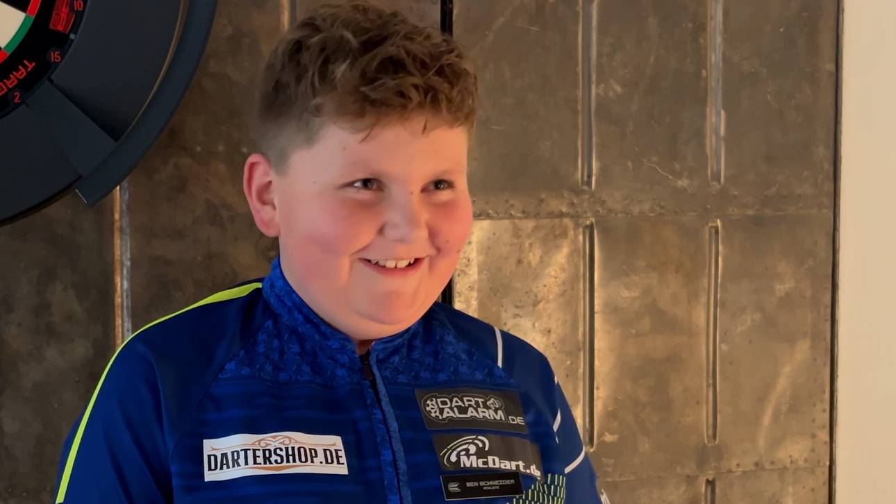 Littler als Vorbild: Hier spricht ein großes deutsches Darts-Talent
