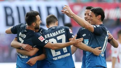 Die TSG Hoffenheim schoss in den ersten 31 Bundesliga-Partien die drittmeisten Tore
