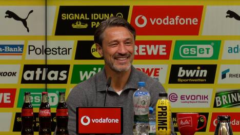 Max Kruse hat eine Podcast-Einladung an seinen Ex-Trainer Niko Kovac ausgeprochen. Auf der Pressekonferenz nach dem Spiel gegen Wolfsburg reagiert der BVB-Coach darauf und sorgt dabei für Gelächter.