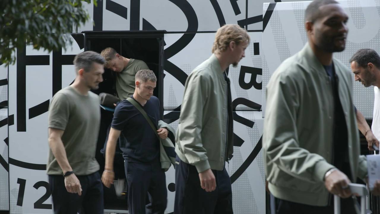 Hier kommt das DFB-Team in München an