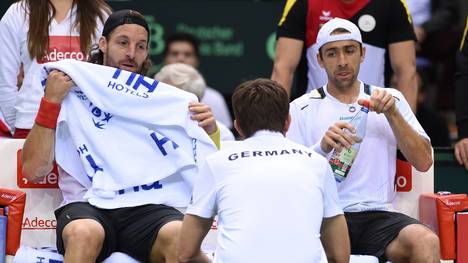 Deutschland-Frankreich-Davis Cup 1. Runde-Andre Begemann-Benjamin Becker
