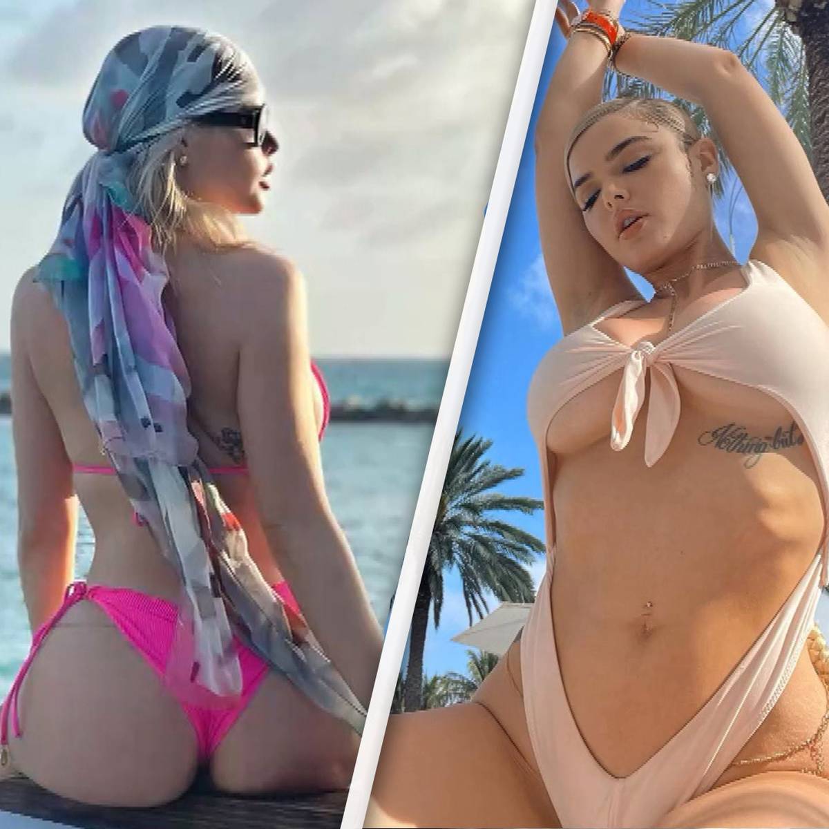 Heiße Bikinifotos! Mayweather-Freundin schickt sexy Urlaubsgrüße