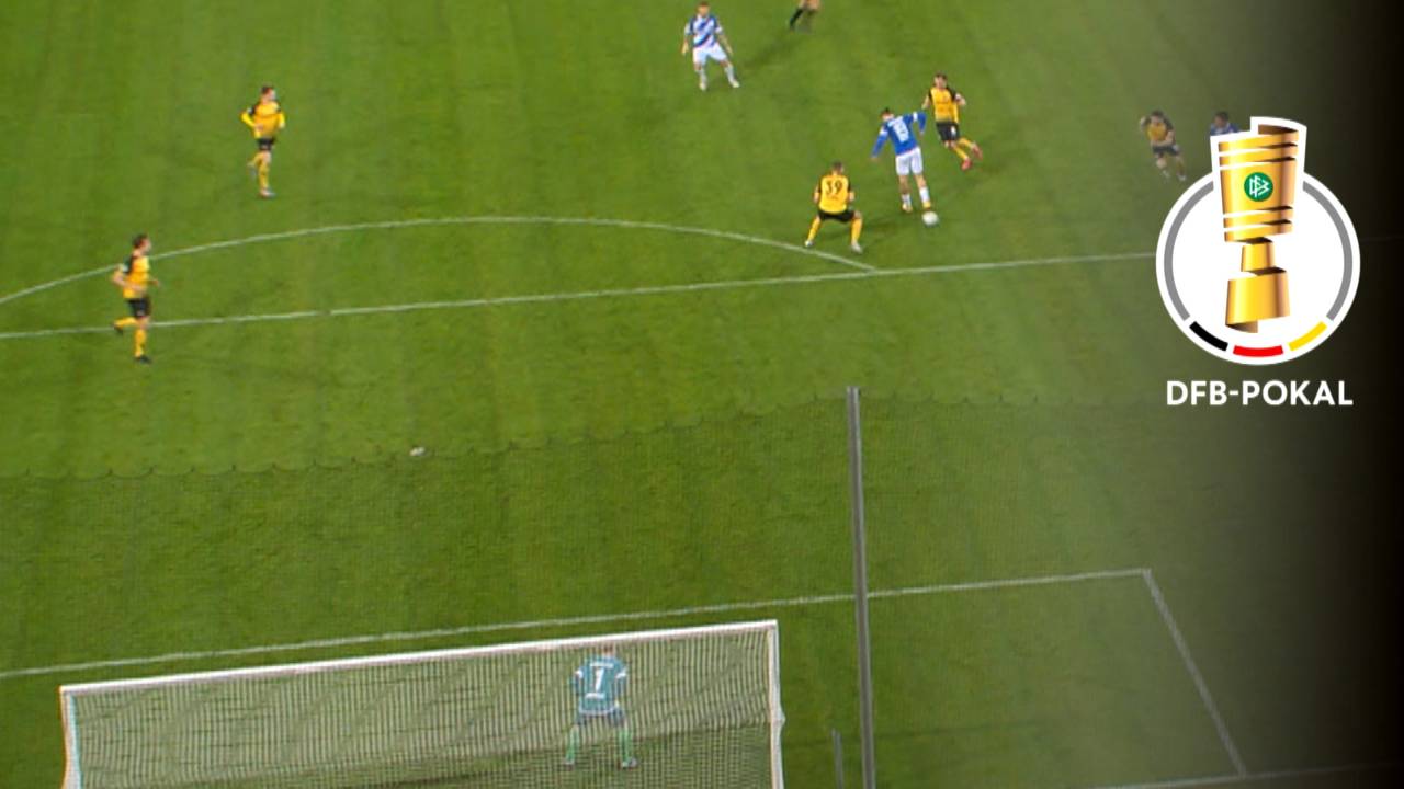 Dynamo Dresden - SV Darmstadt (0:3) Tore und Highlights | DFB-Pokal, 2. Runde