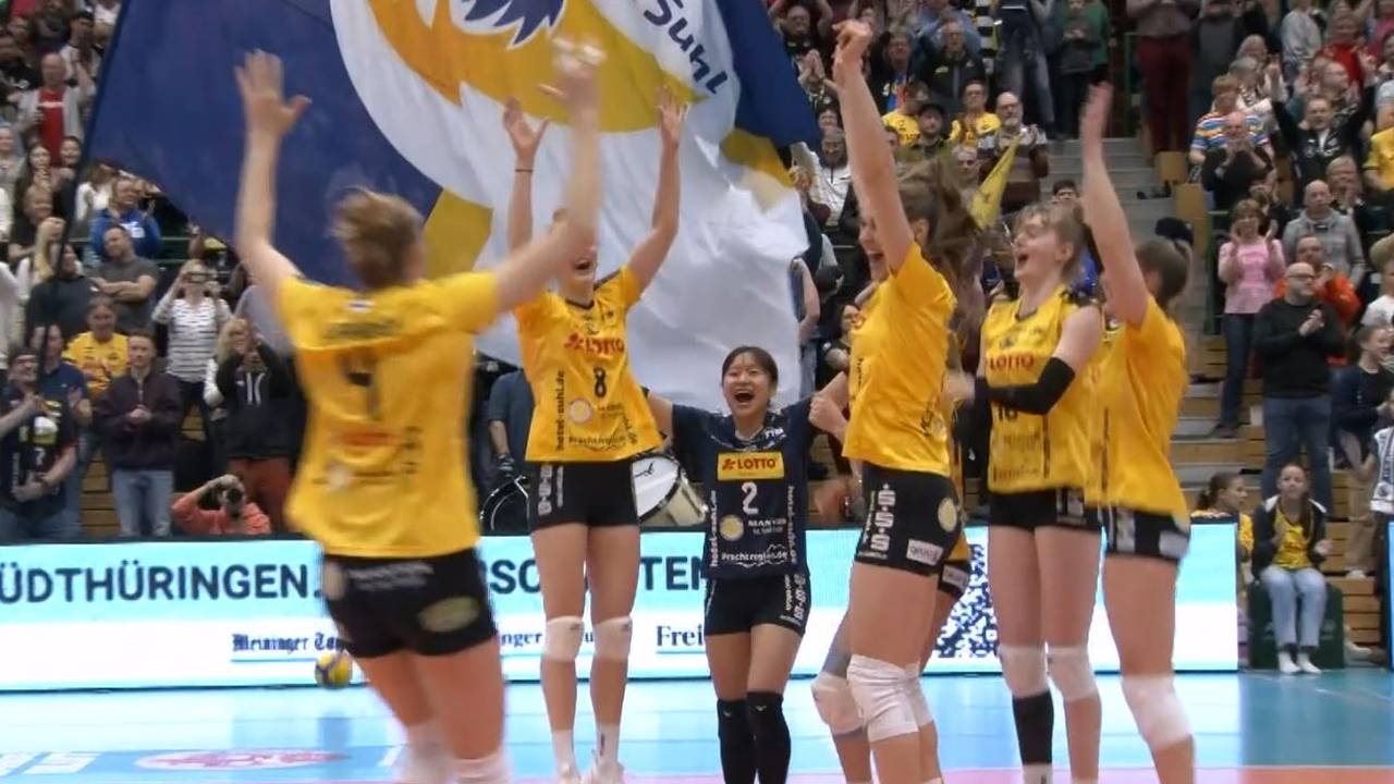 VBL: VfB Suhl LOTTO Thüringen gweinnt Derby gegen Schwarz-Weiß Erfurt