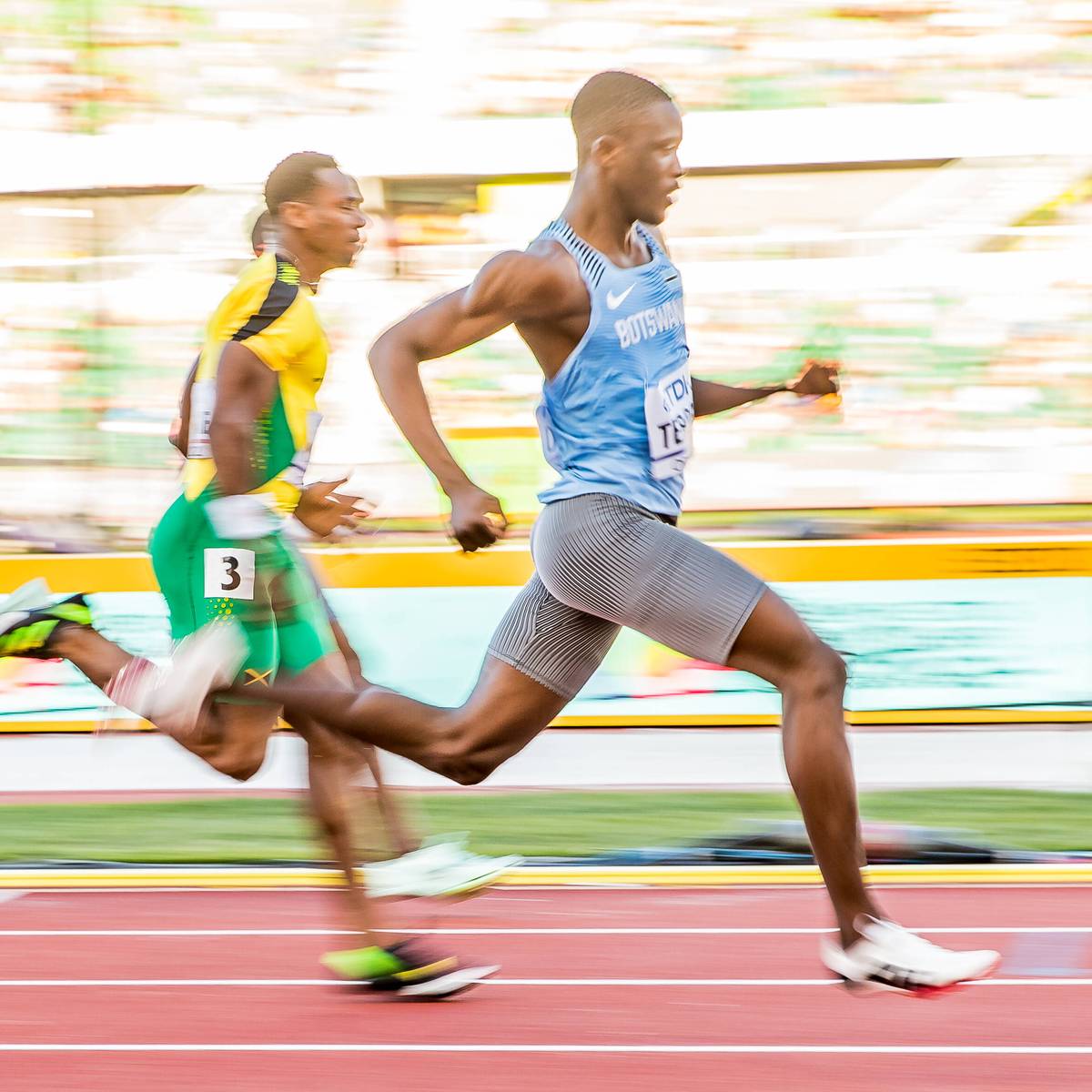 Leichtathletik Turbo-Teenie Tebogo läuft U20-Weltrekord und erinnert an Idol Bolt