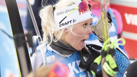 Mari Eder - ehemals Mari Laukkanen - beendet ihre Biathlon-Karriere
