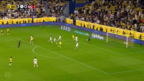 Al Nassr trifft in der Saudi Pro League auf Al Hazem. Dabei zeigt sich Superstar Cristiano Ronaldo einmal mehr in Torlaune, profitiert dabei aber auch von zwei Assists von Kingsley Coman. 