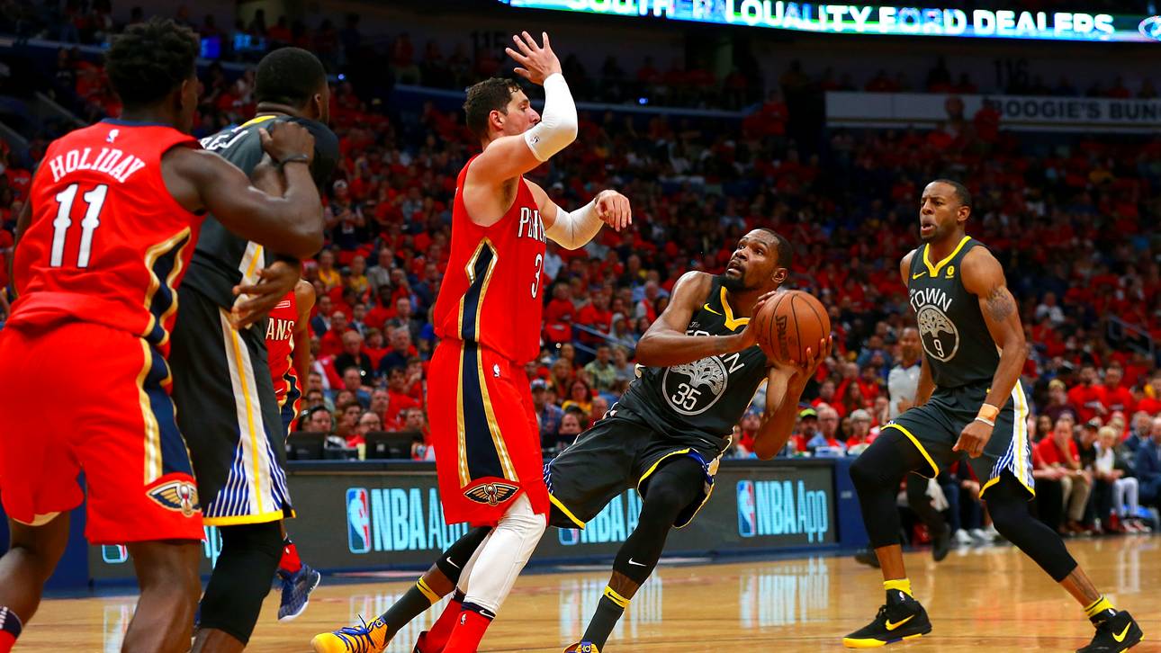 Durant-Gala bei Sieg der Warriors