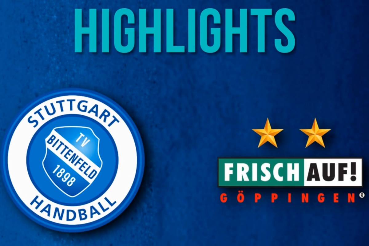 Die Highlights der Partie TVB Stuttgart - FRISCH AUF! Göppingen aus der Handball-Bundesliga im Video.