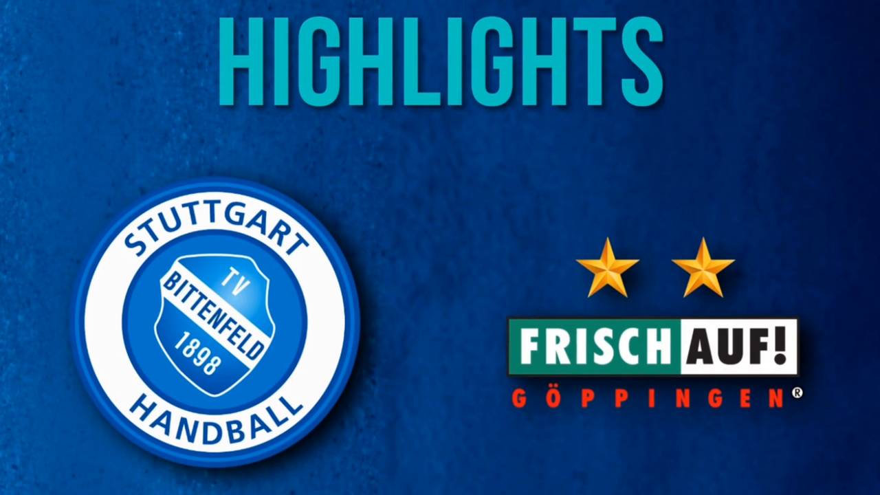 TVB Stuttgart - FRISCH AUF! Göppingen | HBL-Highlights im Video