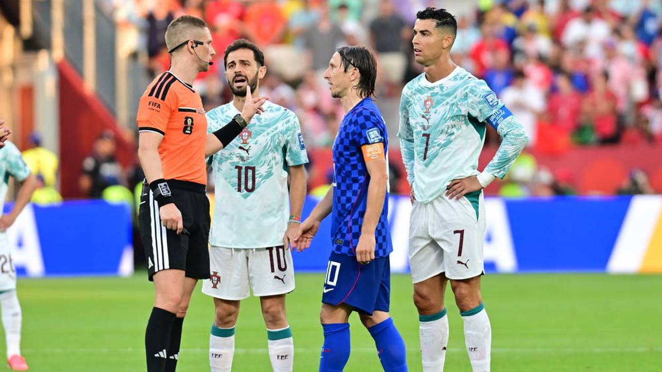 Schiri-Ärger bei Modric