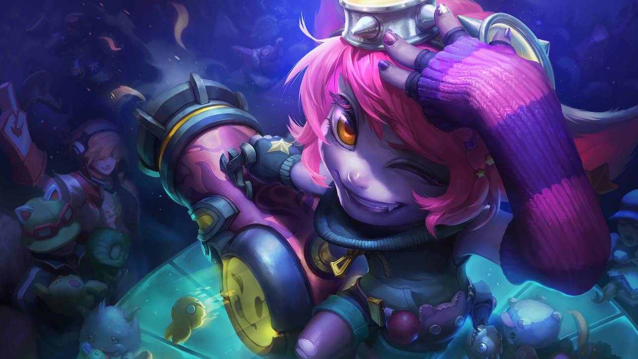 Tristana erfreut sich an gleich zwei Buffs: Ihr Q- und E-Spell wurden verstärkt