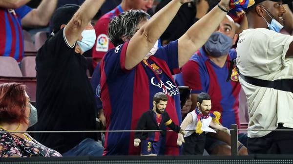 Besonderer Messi-Moment im Camp Nou