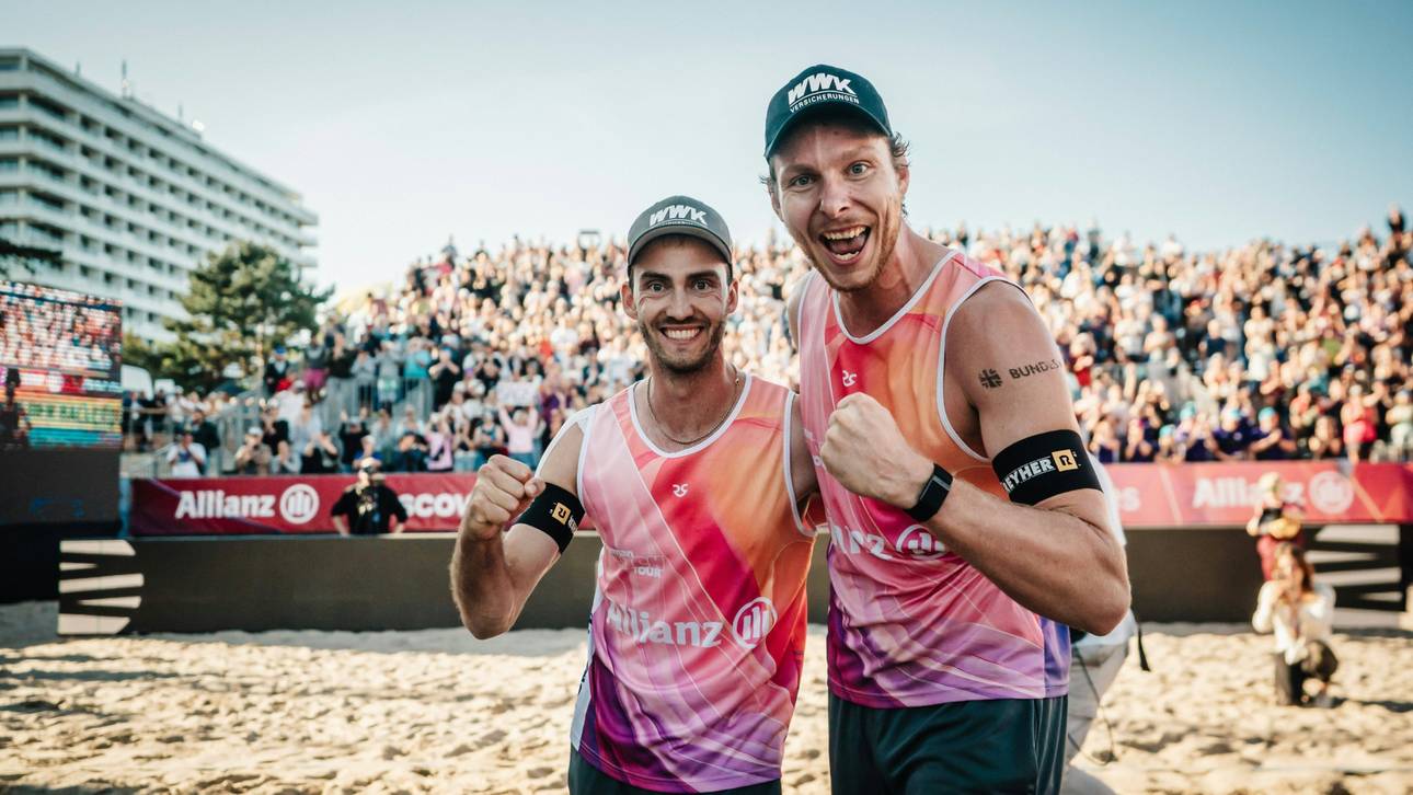 Sieben deutsche Duos bei der WM