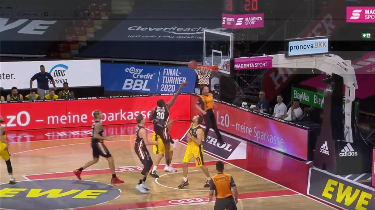 BBL Finalturnier: EWE Baskets Oldenburg - Ratiopharm Ulm (85:66): Highlights