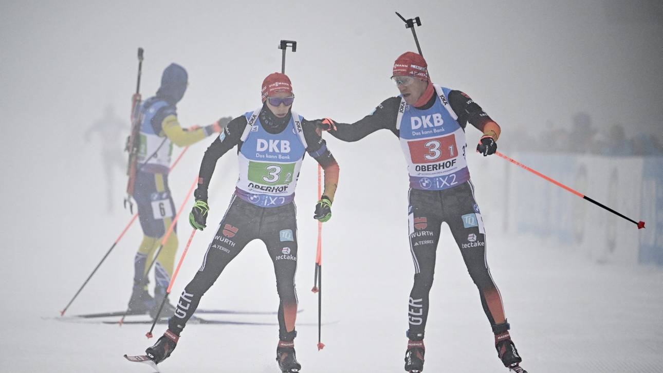 Deutsche Männer-Staffel setzt Podestserie fort