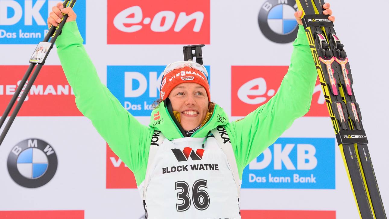 Nächste Medaille! Dahlmeier toppt Neuner