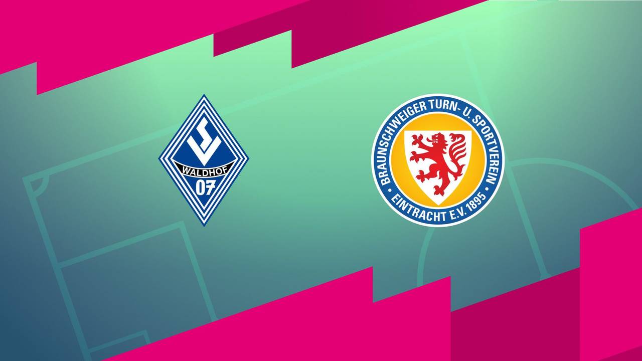 SV Waldhof Mannheim - Eintracht Braunschweig (Highlights)