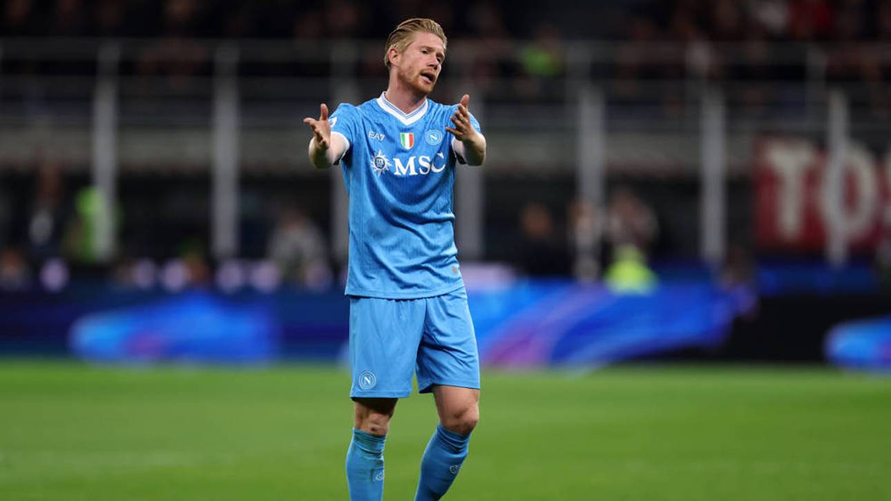 Kevin De Bruyne sorgte mit einem Frustabgang für Wirbel