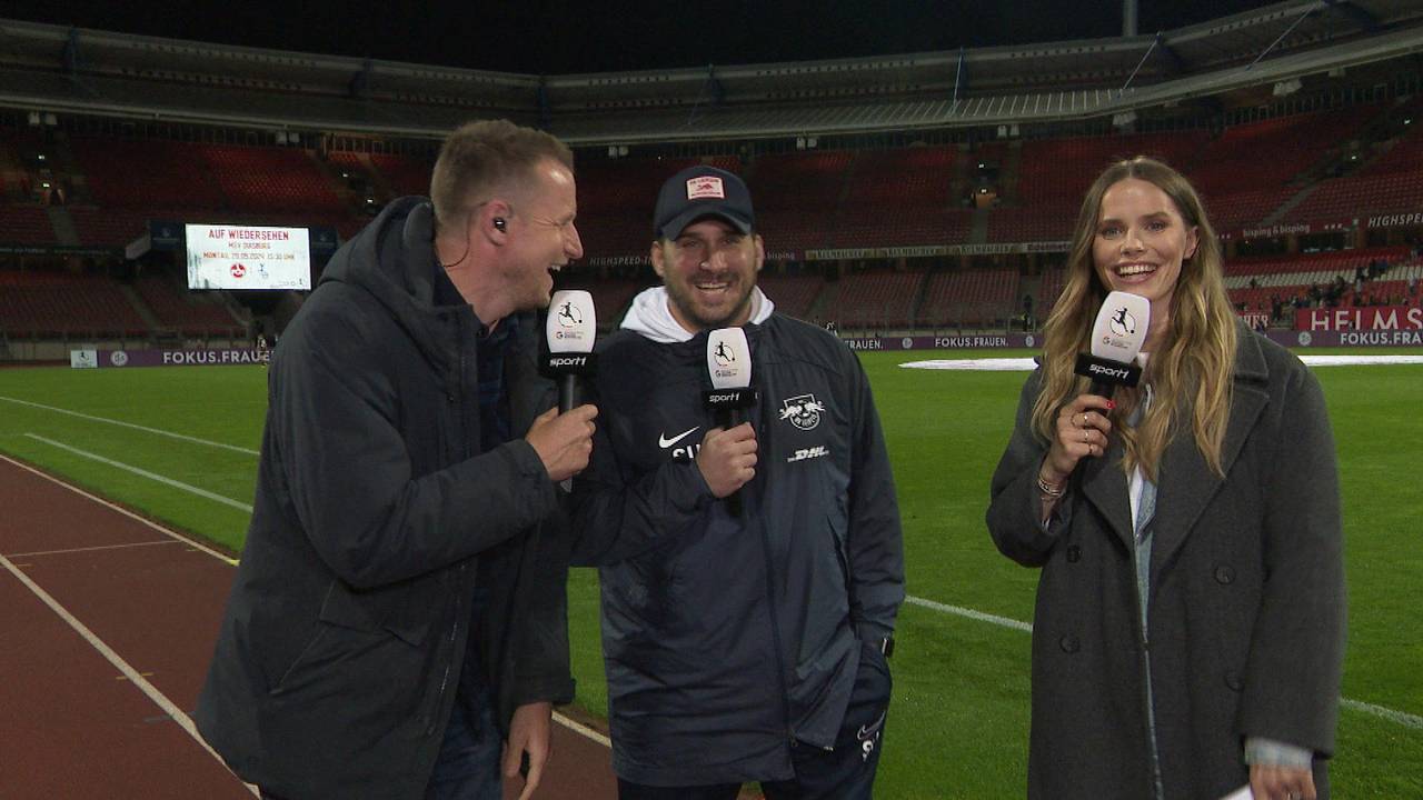 Lacher am SPORT1-Mikro! Leipzig-Trainer Saban Uzun bietet sich beim FC Bayern an