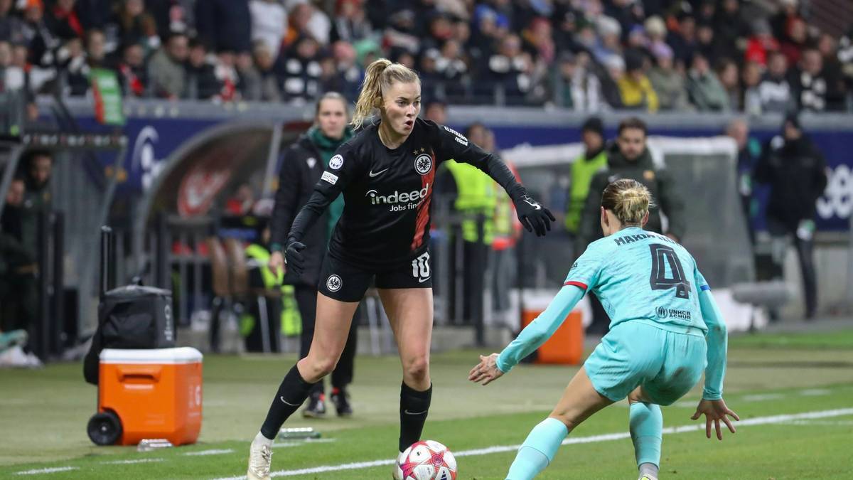 „Magisch“: Eintracht-Frauen trotz Pleite gegen Barca stolz