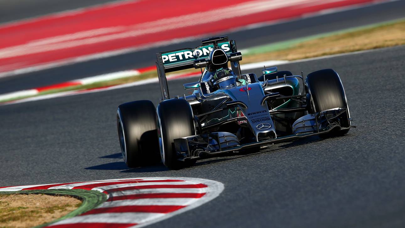 Nico Rosberg Barcelona Test