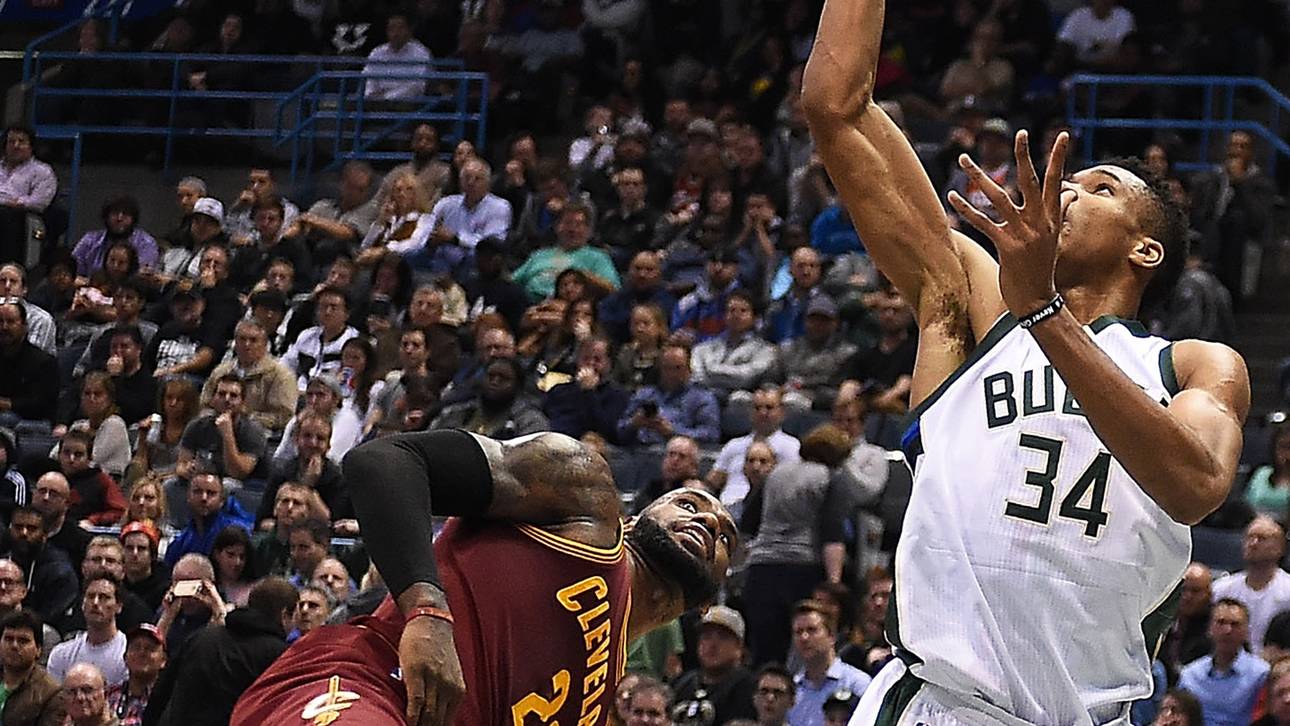 Greek Freak lässt LeBron alt aussehen