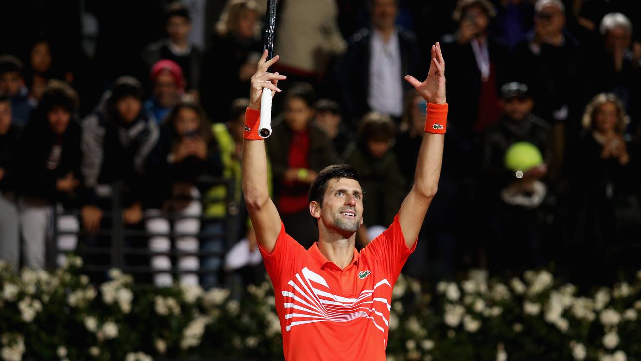Djokovic folgt Nadal ins Rom-Finale