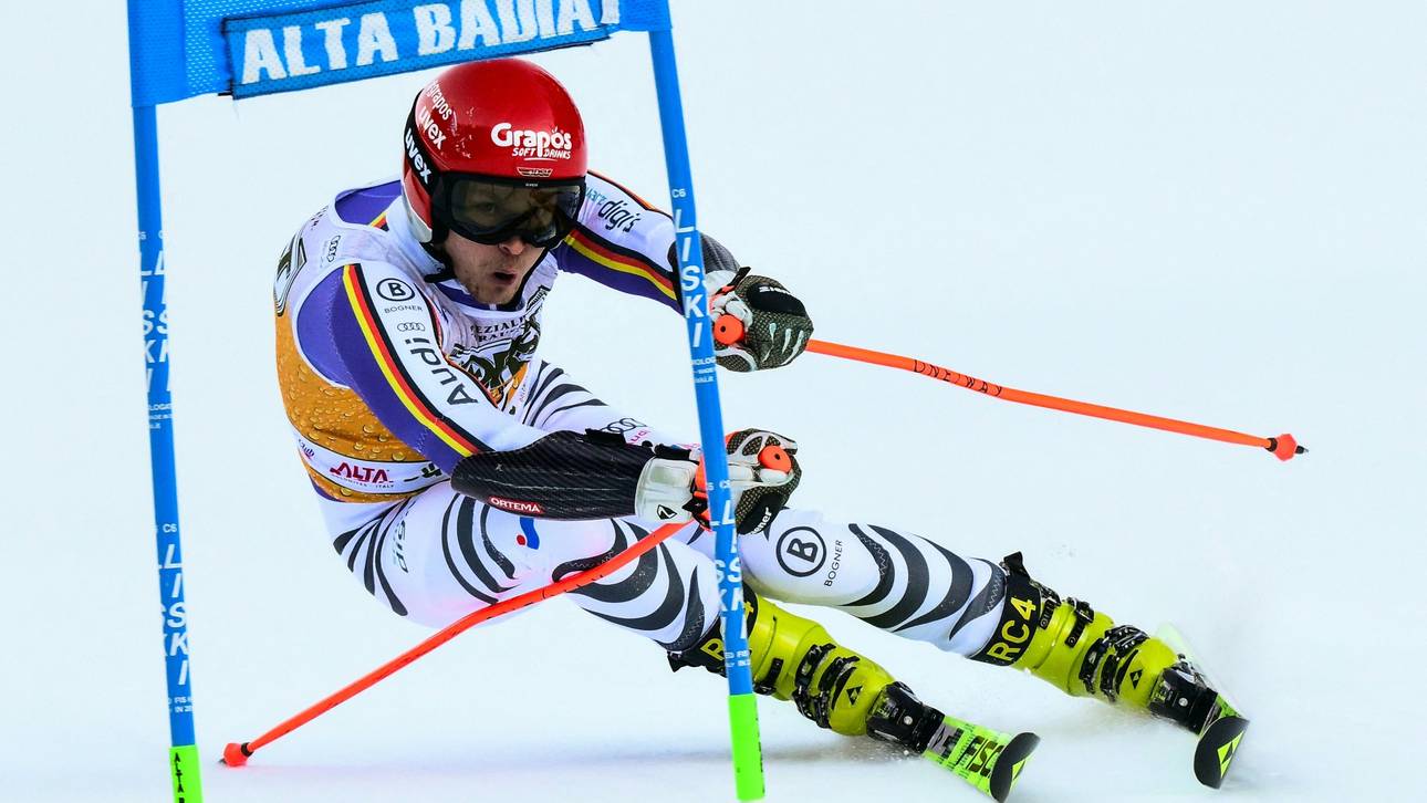 Riesenslalom in Alta Badia: Schwarz mit klarer Führung