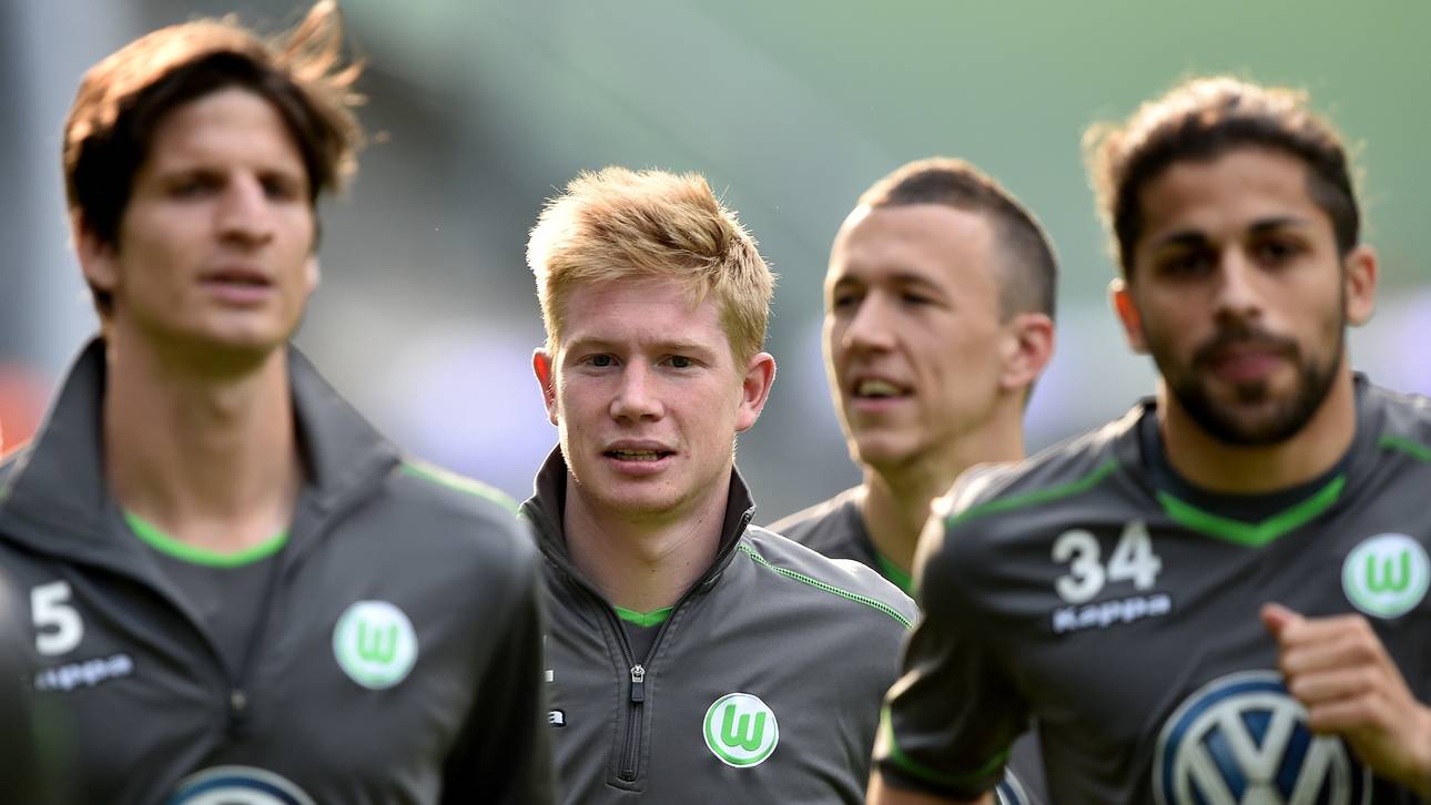 De Bruyne beim VfL im Training