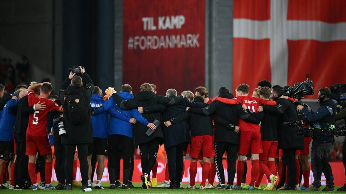 Schwarze Trikots! Dänemark setzt Zeichen bei Katar-WM