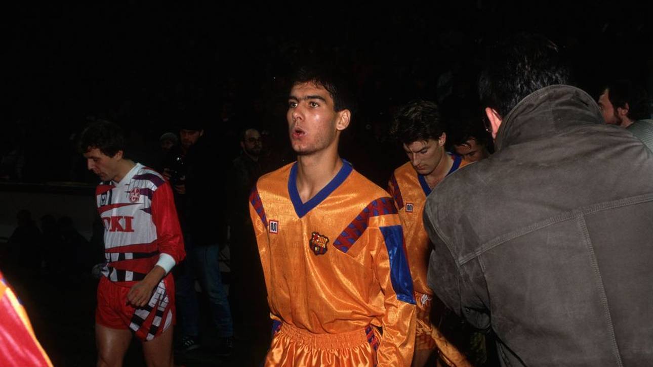 Pep Guardiola erinnert sich häufig an die Spiele gegen Kaiserslautern 1991 zurück