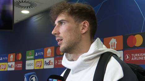 Eigentlich war Leon Goretzka nach dem klaren 5:0-Erfolg gegen Pilsen bestens gelaunt. Die Frage eines Reporters verhagelte ihm die Stimmung allerdings wieder - zumindest kurz.