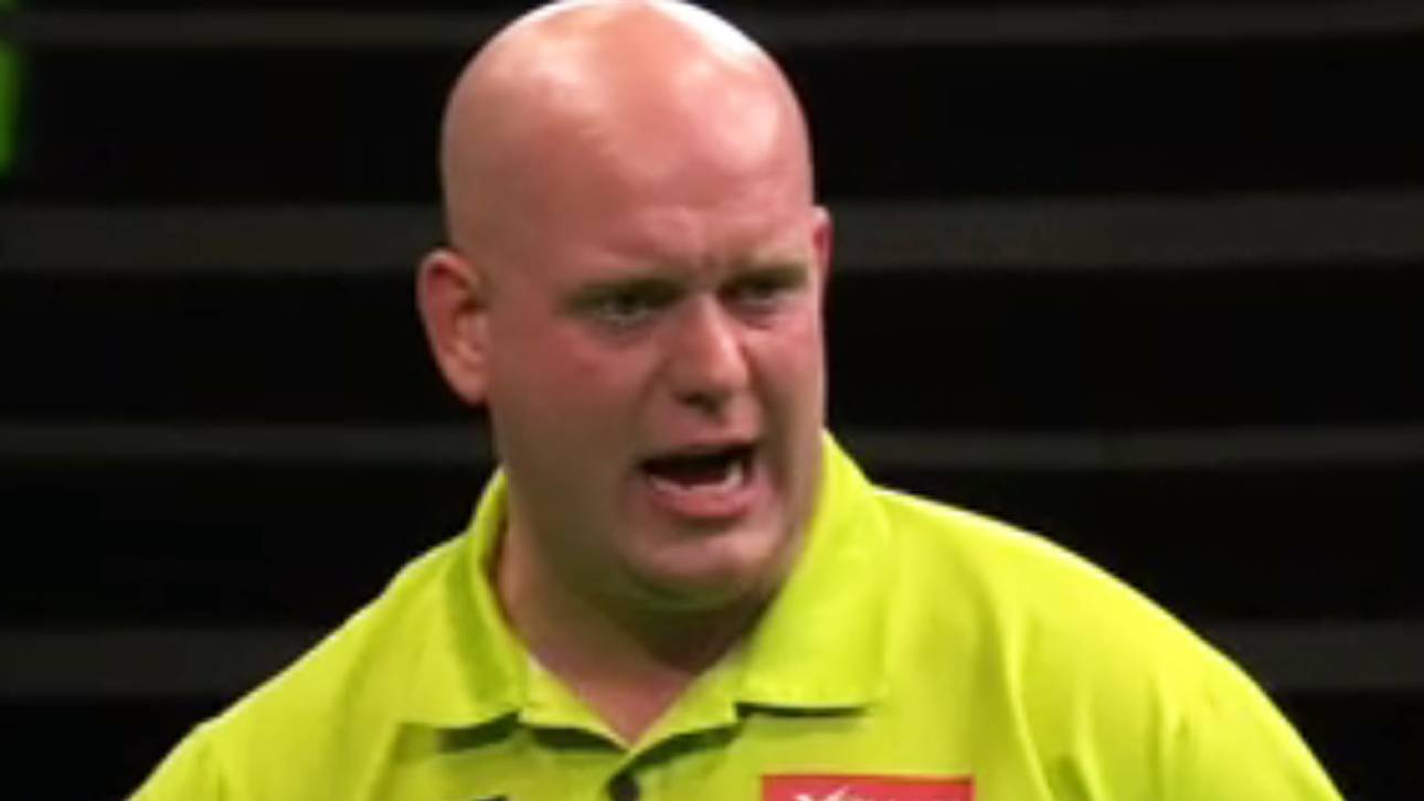 Van Gerwen zieht ins Halbfinale ein