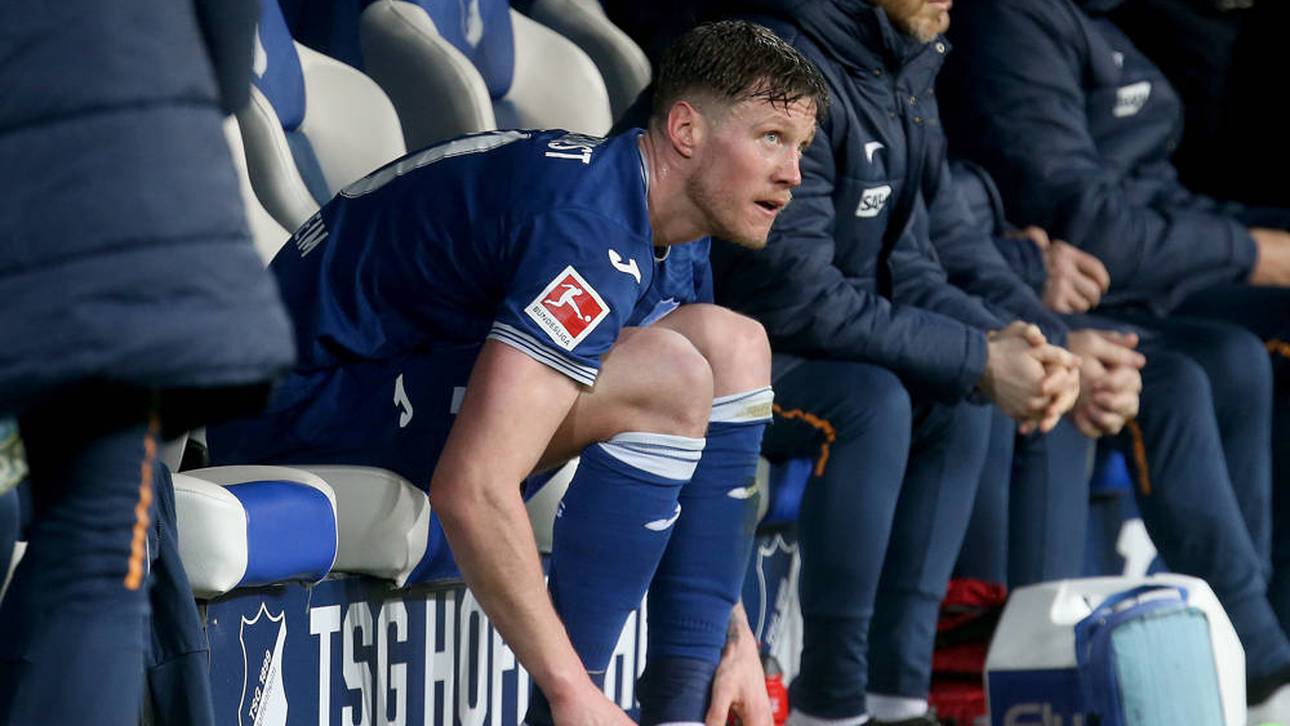 Wout Weghorst war nach seiner Auswechslung gefrustet.