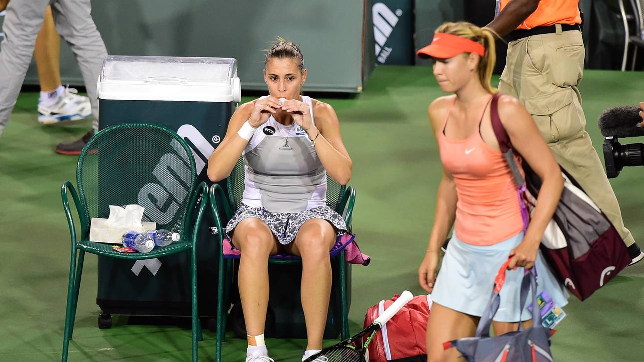 Scharapowa in Indian Wells raus