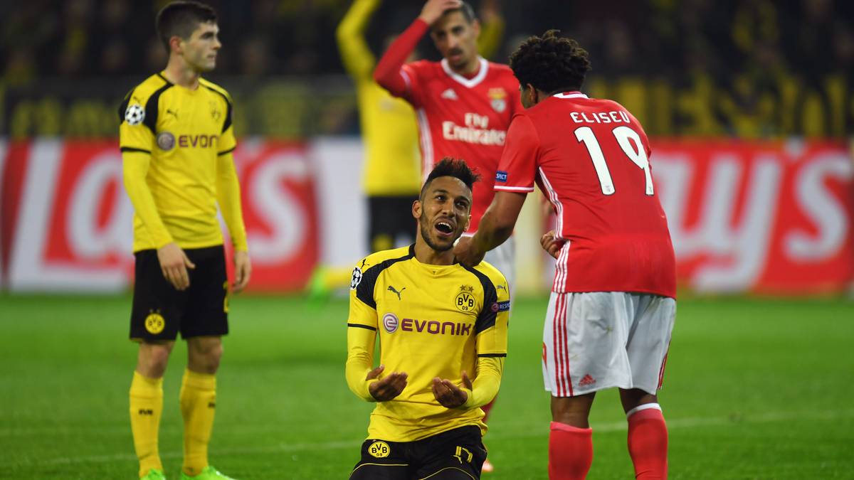 ELISEU: Der etwas übergewichtig wirkende Linksverteidiger hatte große Probleme mit Aubameyang. Fiel auch wegen eines plötzlichen Schwächeanfalls beim Zweikampf mit Dembele negativ auf. Der sah in dieser Szene ungerechtfertigt Gelb. SPORT1-NOTE: 5