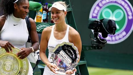 Angelique Kerber musste sich nach dem Finale gegen Serena Williams nicht als Verliererin fühlen