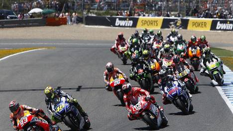 Das MotoGP-Feld umfasste in der vergangenen Saison 23 Stammpiloten