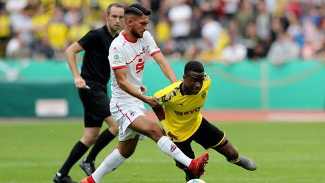 Borussia Dortmund v 1. FC Koeln - B-Juniors Bundesliga Final Trotz seines 50. Tores in dieser Saison reichte es für Youssoufa Moukoko und den BVB nicht zum Titel