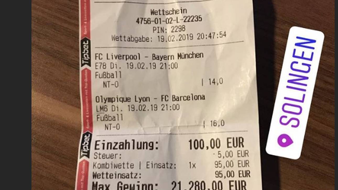 21.280 Euro: Fan tippt FCB richtig