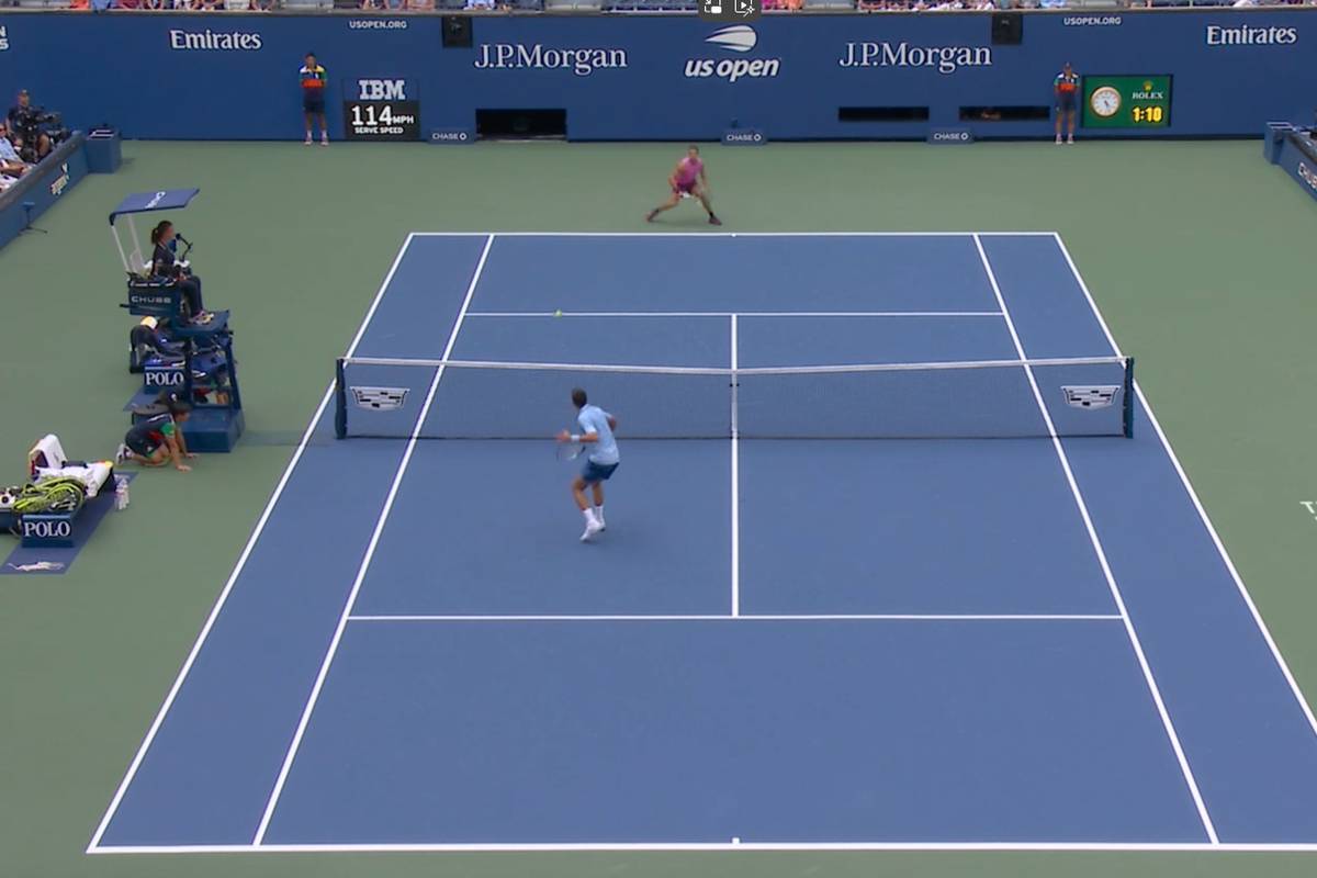 Sogar Djokovic applaudiert - und das Stadion steht Kopf