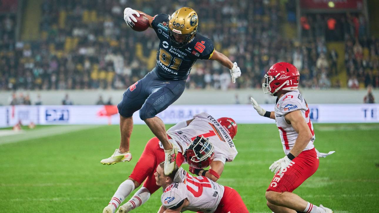 GFL Bowl: Dresden stoppt Serienmeister Potsdam