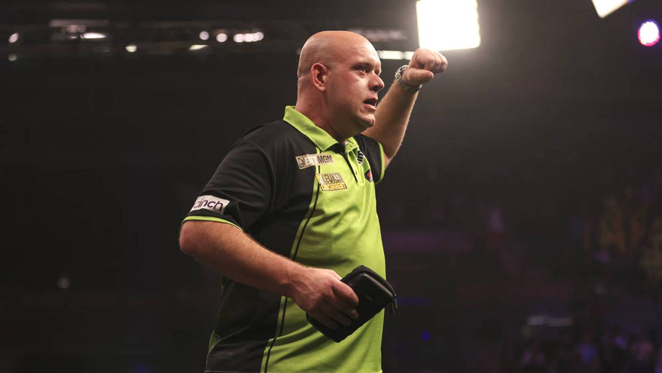 Darts-Action live: Punktet van Gerwen?