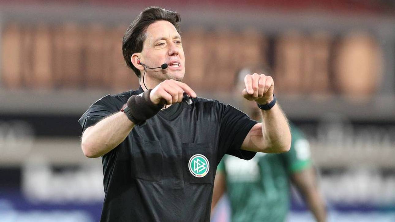 Manuel Gräfe war der Meinung Robert Andrich hätte wegen Meckerns vom Platz gestellt werden müssen