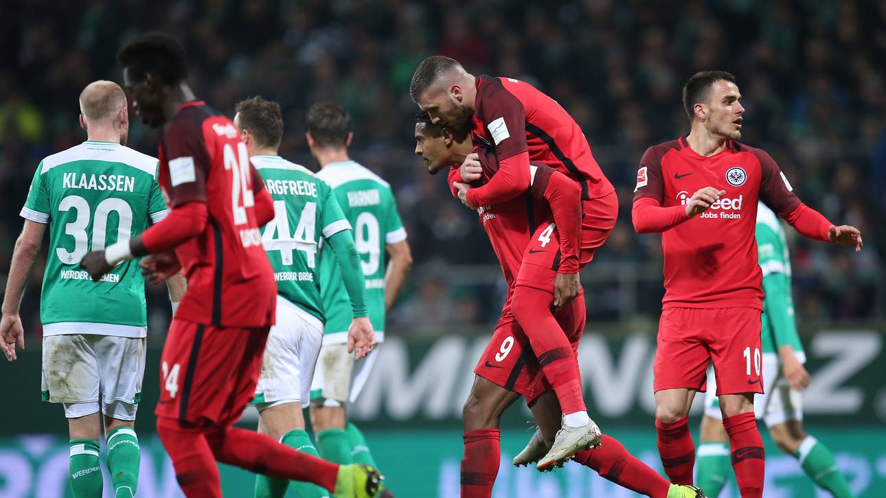 Eintracht rettet Punkt in Bremen